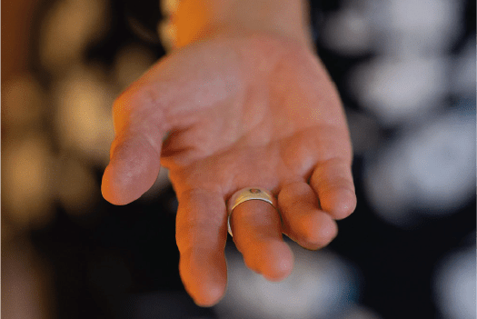 eine gereichte Hand von Ute